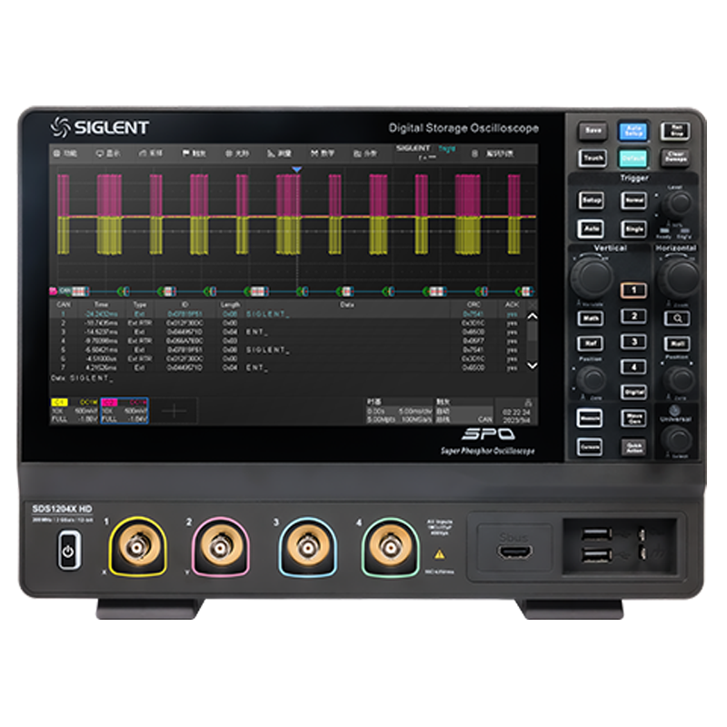SDS1000X HD系列高分辨率数字示波器（